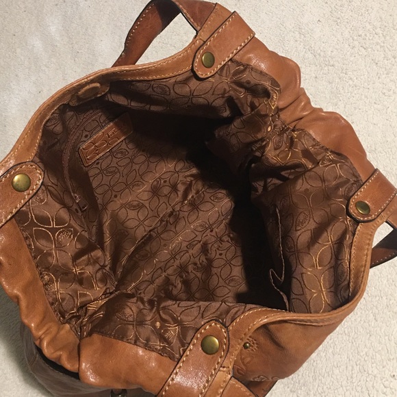 Fossil Leather Shoulder Purse - Picture 7 of 12